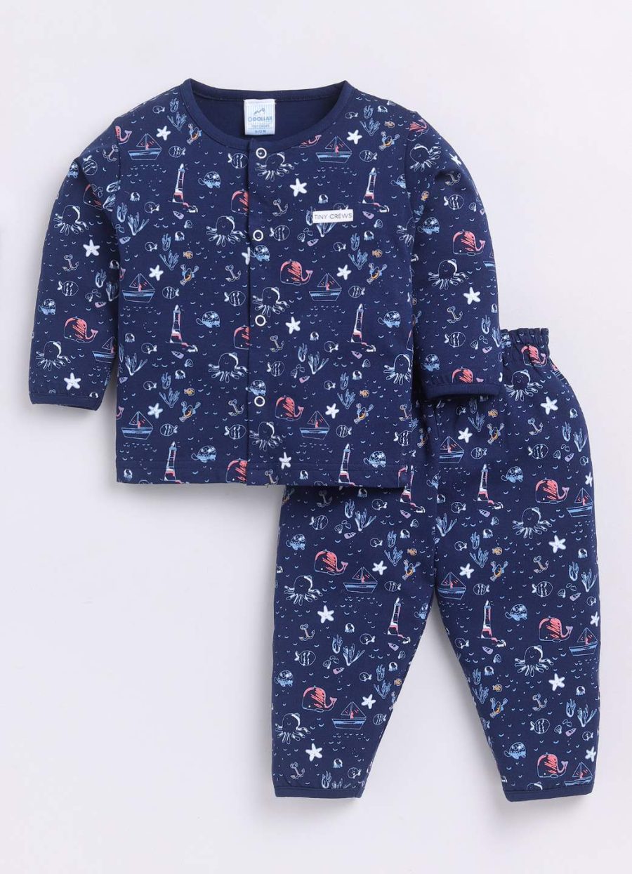Dollar Navy Baby Boys Combo Set