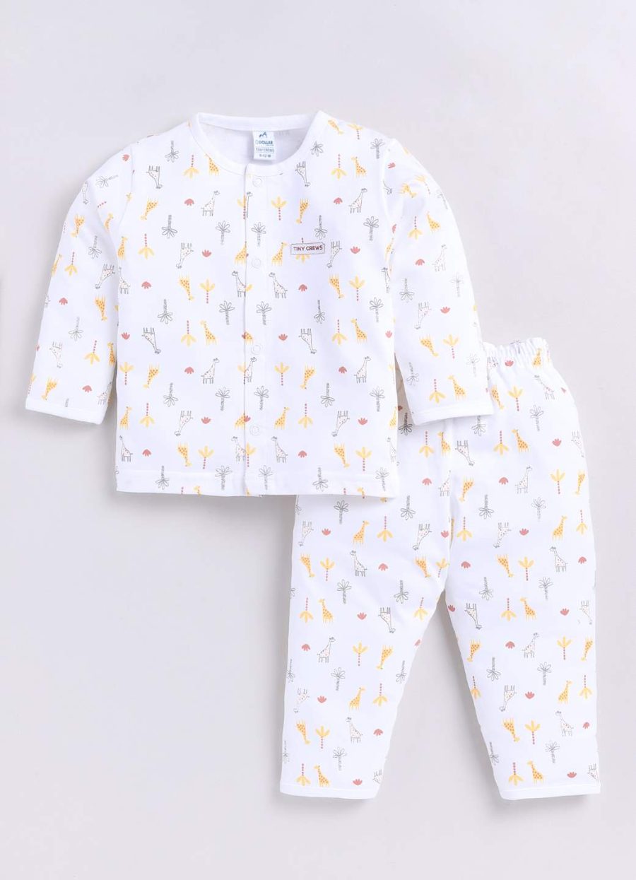 Dollar White Baby Boys Combo Set