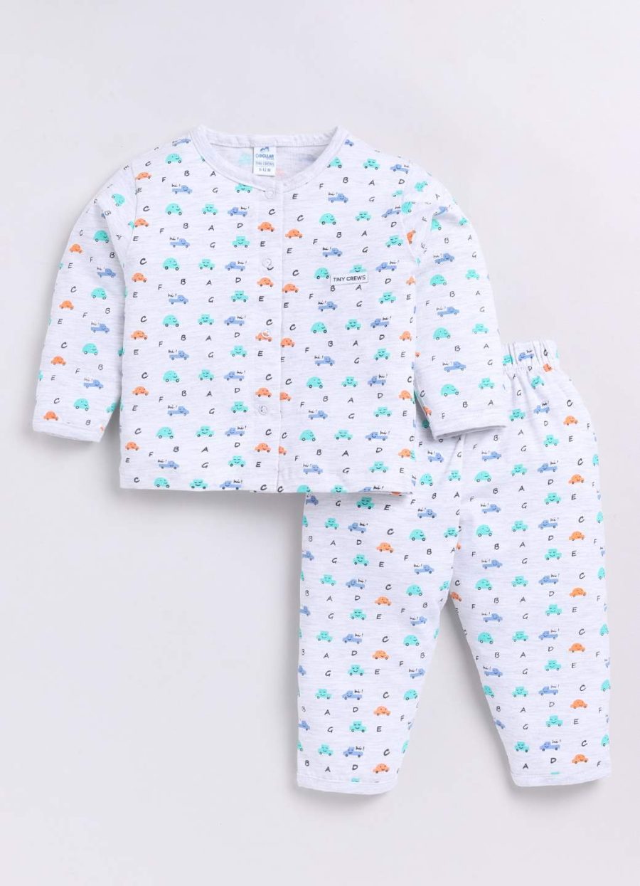 Dollar White Baby Boys Combo Set