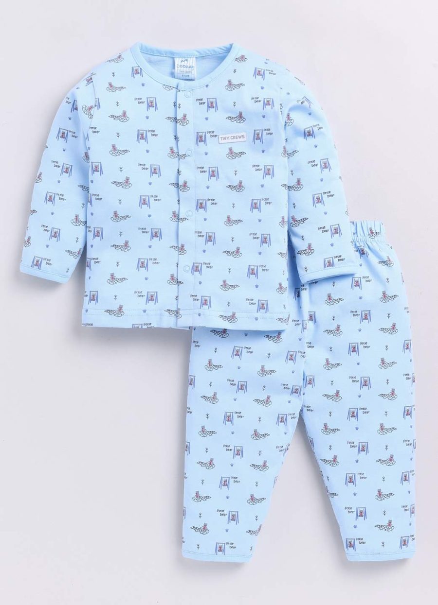 Dollar Light Blue Baby Boys Combo Set