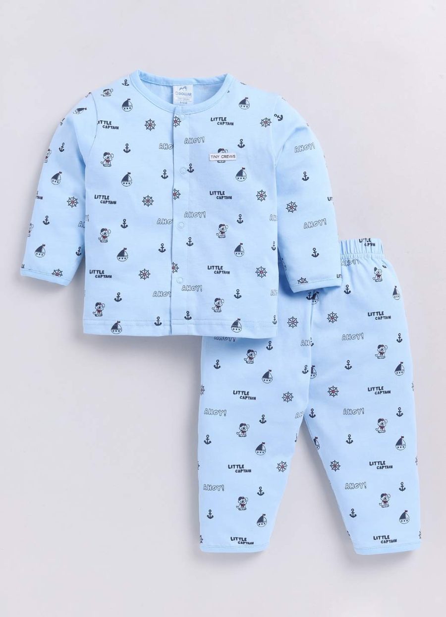 Dollar Light Blue Baby Boys Combo Set