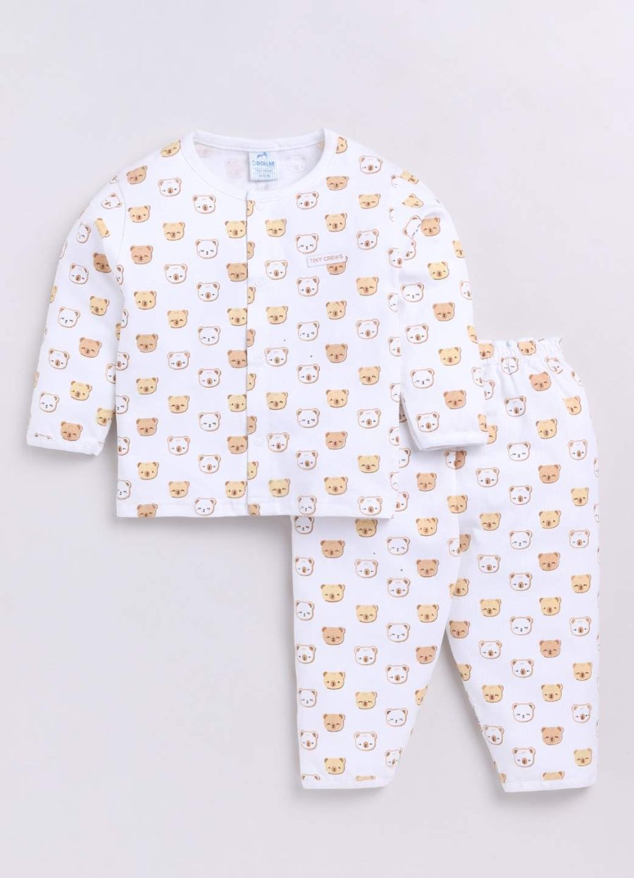 Dollar White Baby Boys Combo Set