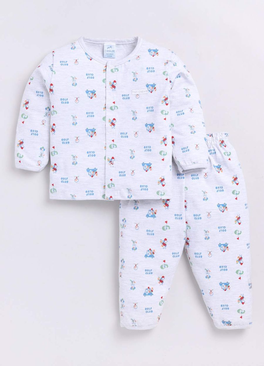 Dollar White Baby Boys Combo Set