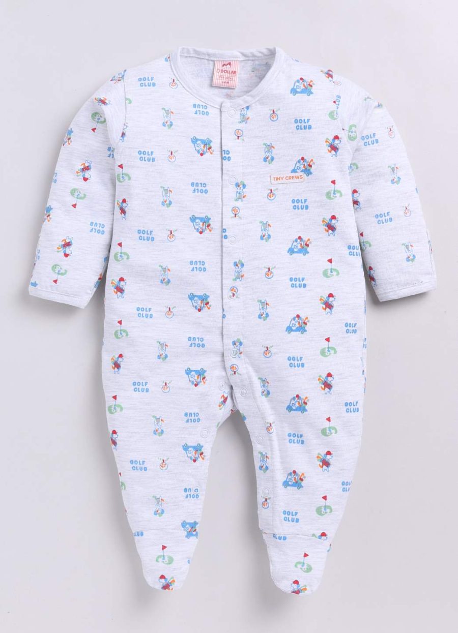 Dollar White Baby Boys & Baby Girls Shoe Romper