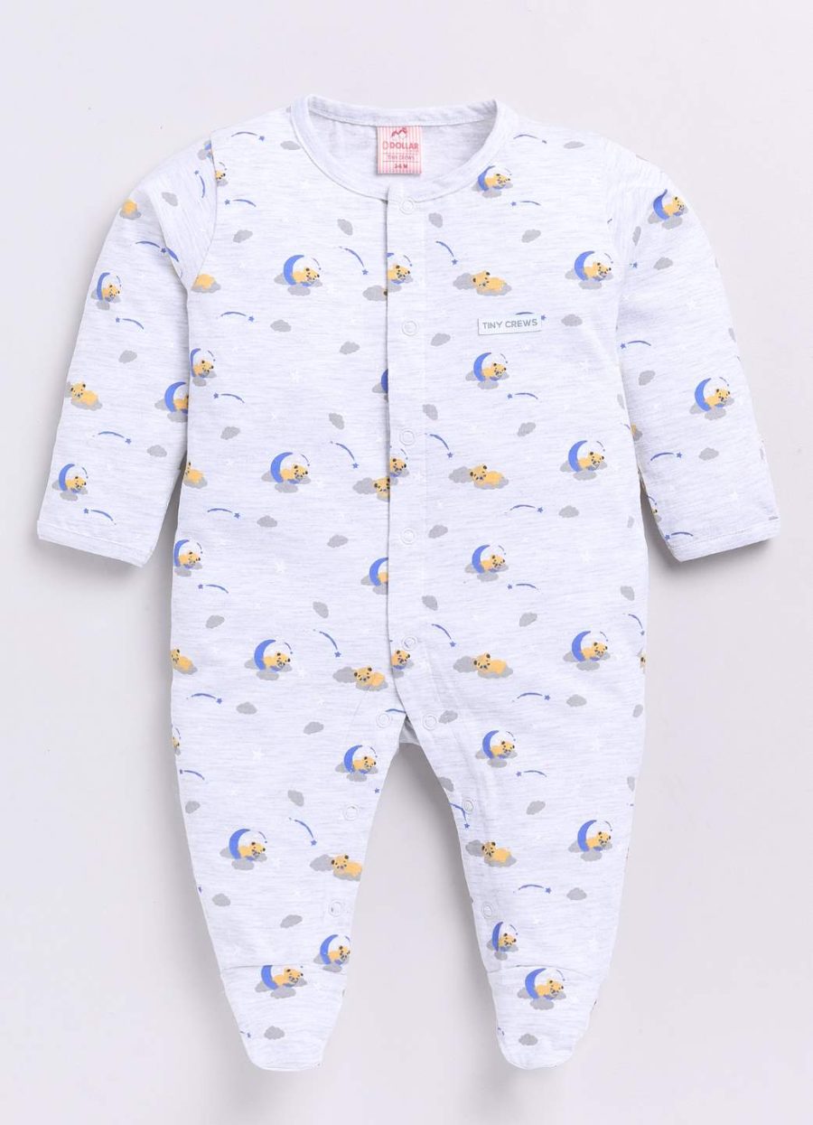 Dollar White Baby Boys & Baby Girls Shoe Romper