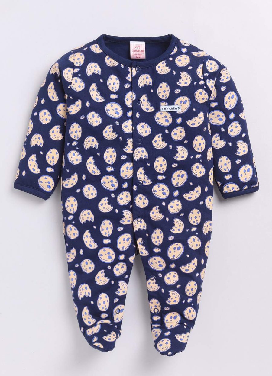 Dollar Navy Baby Boys & Baby Girls Shoe Romper