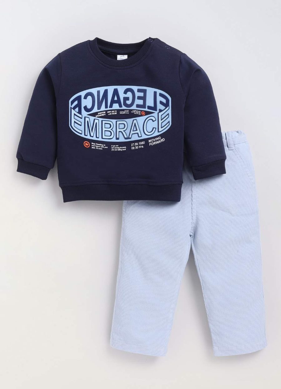 Dollar Junior Tiny Crews Baby Boys Casual T-Shirt Pant Set