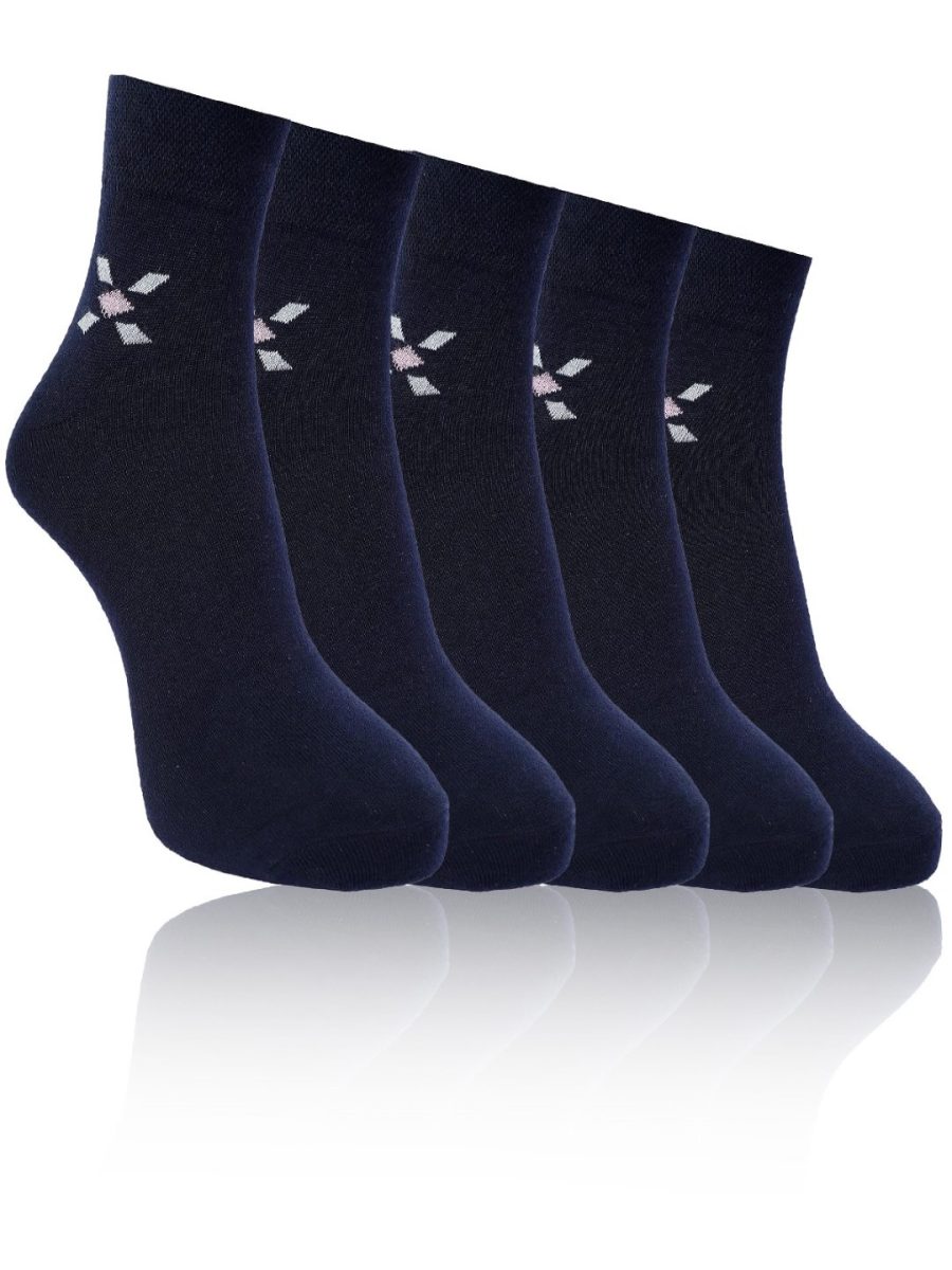 Dollar Formal Ankle Length Cotton Socks For Men's In ( Pack of 5 )