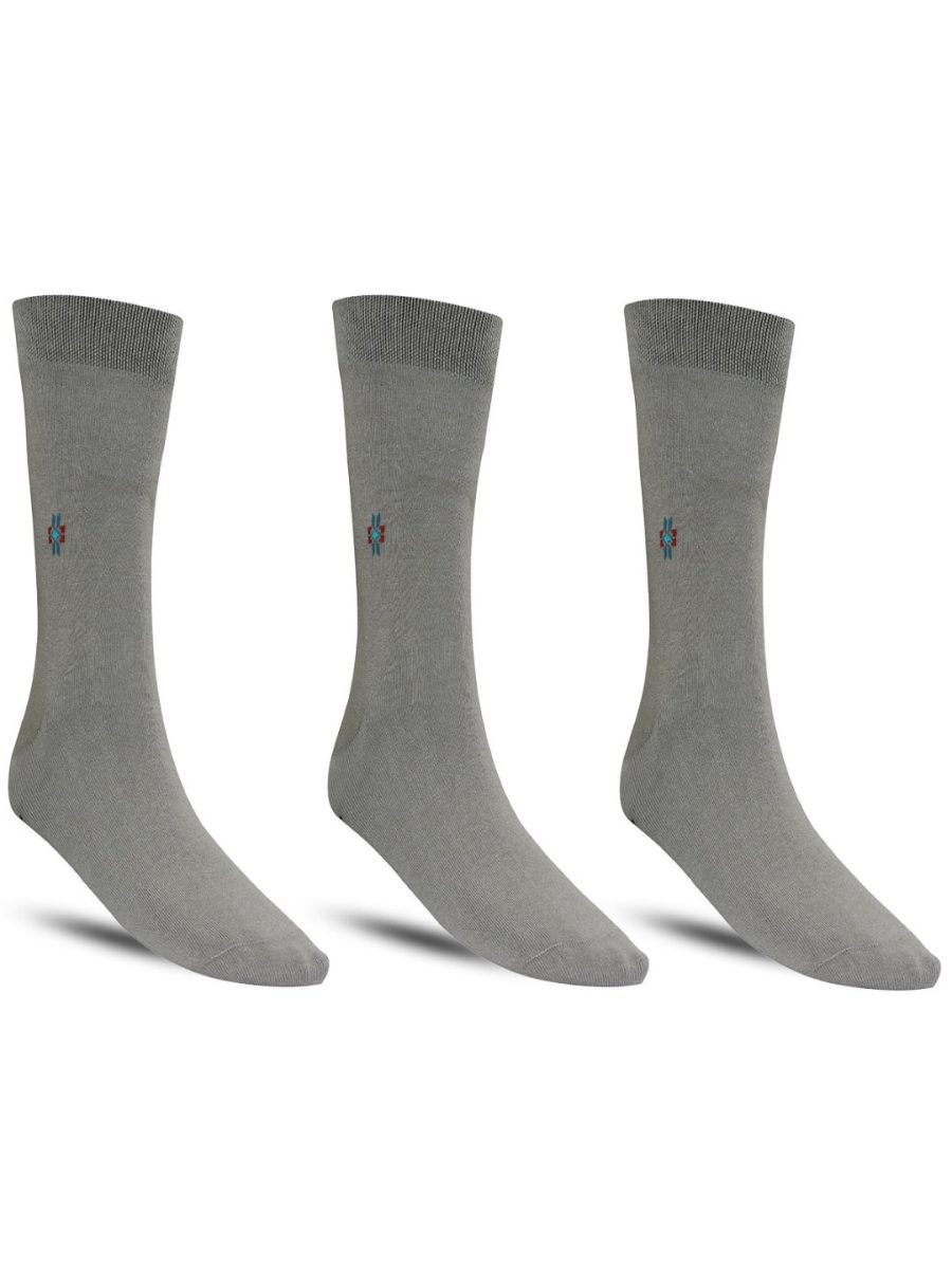 Dollar Formal Full Length Cotton Socks For Men's In ( Pack of 3 )