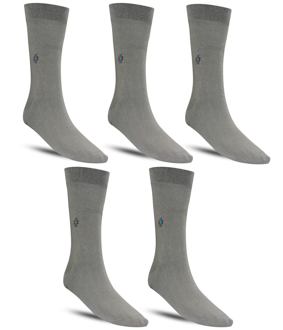 Dollar Formal Full Length Cotton Socks For Men's In ( Pack of 5 )
