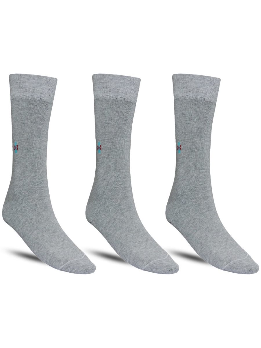Dollar Formal Full Length Cotton Socks For Men's In ( Pack of 3 )