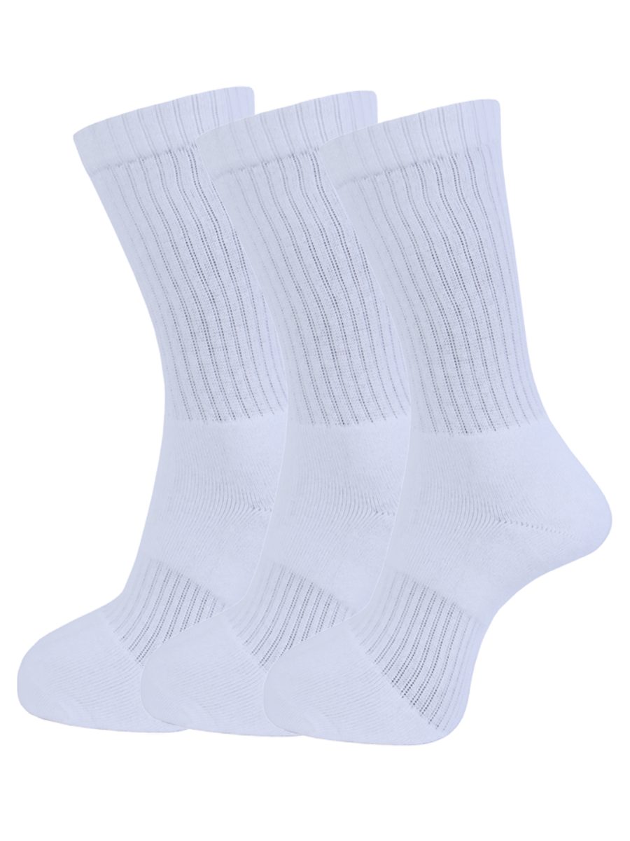 Dollar Socks Full Length Cotton for Mens Free Size (Pack of 3)