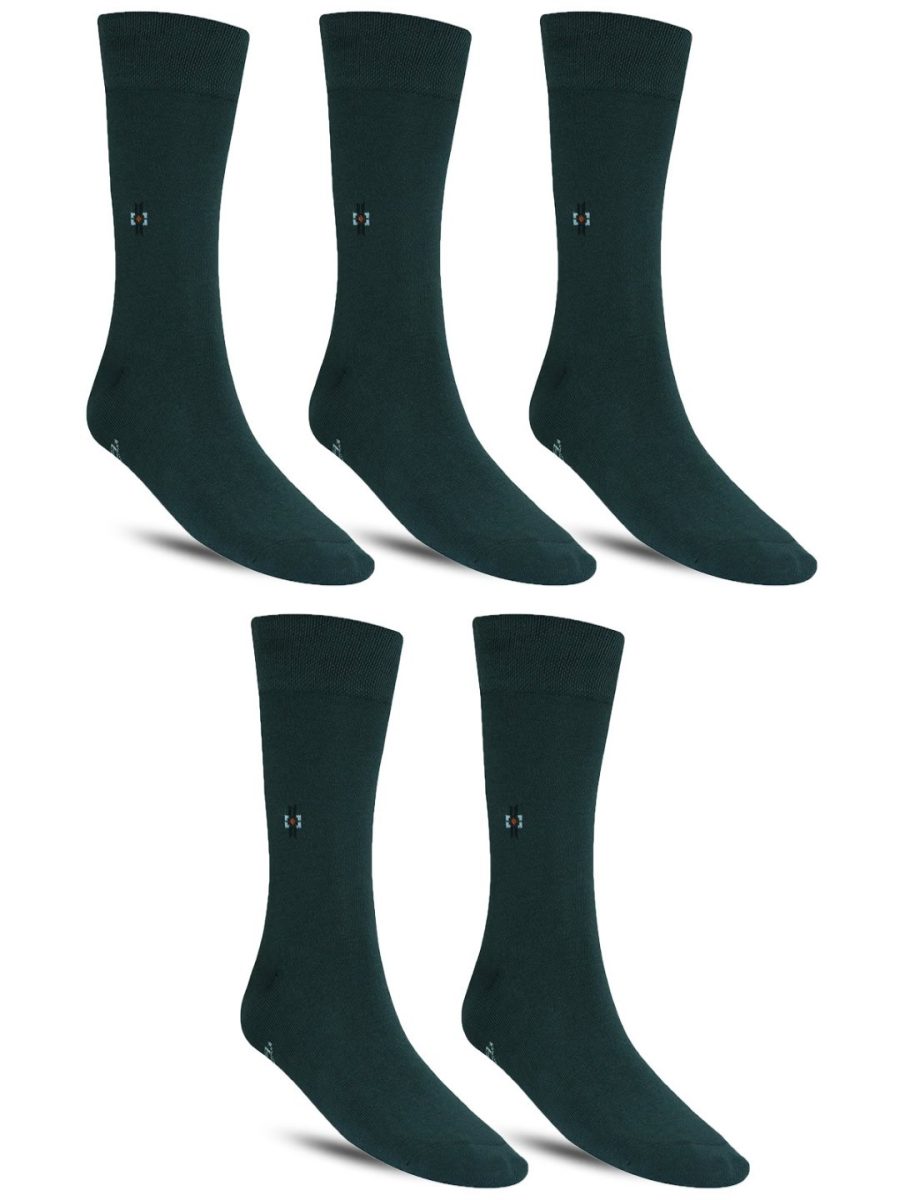 Dollar Formal Full Length Cotton Socks For Men's In ( Pack of 5 )