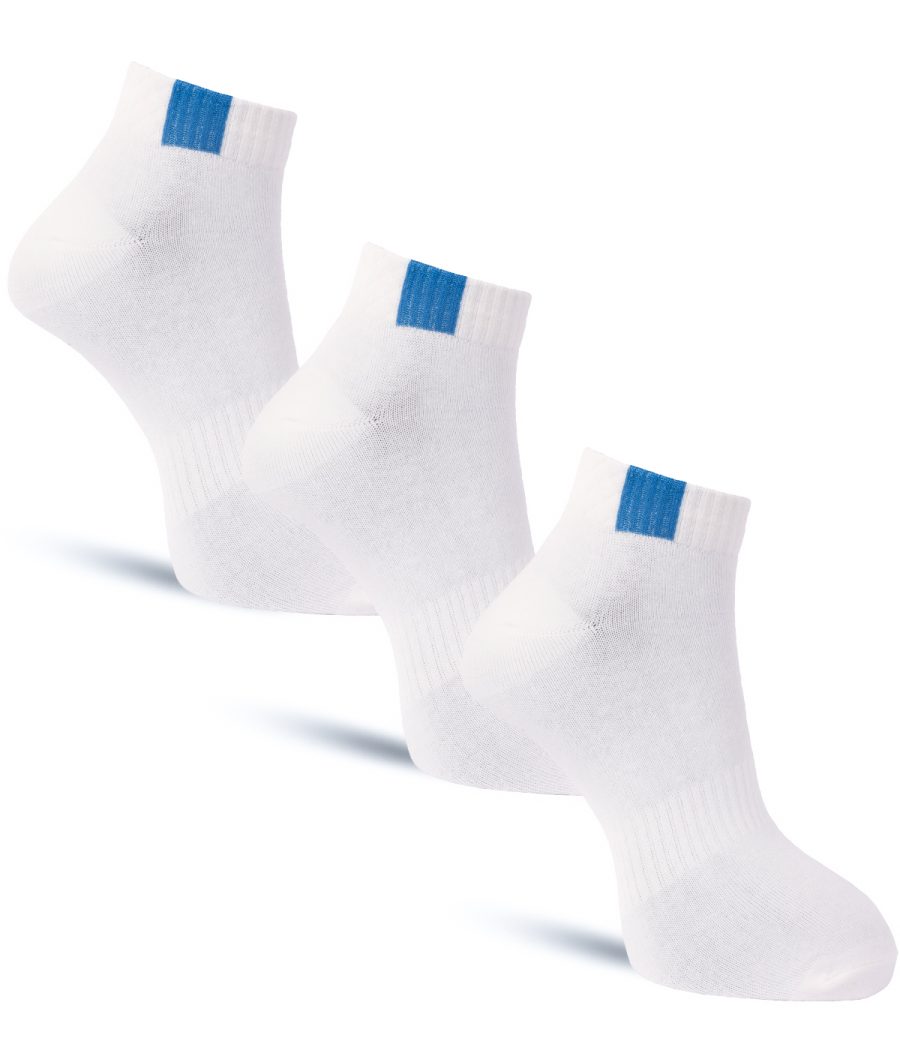 Dollar Casual Ankle Length Cotton Socks For Men's In ( Pack of 3 )