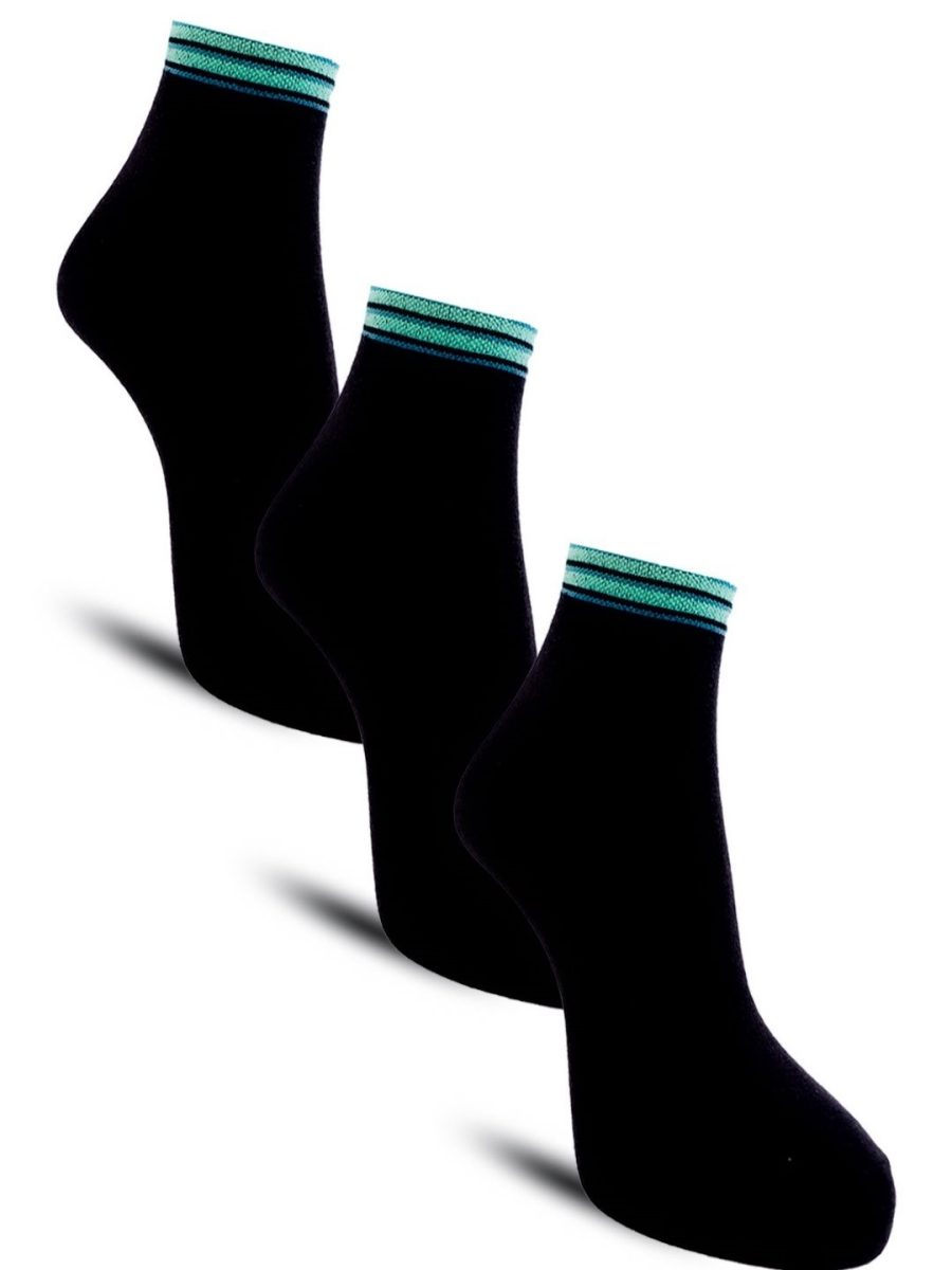 Dollar Casual Ankle Length Cotton Socks For Men's In ( Pack of 3 )