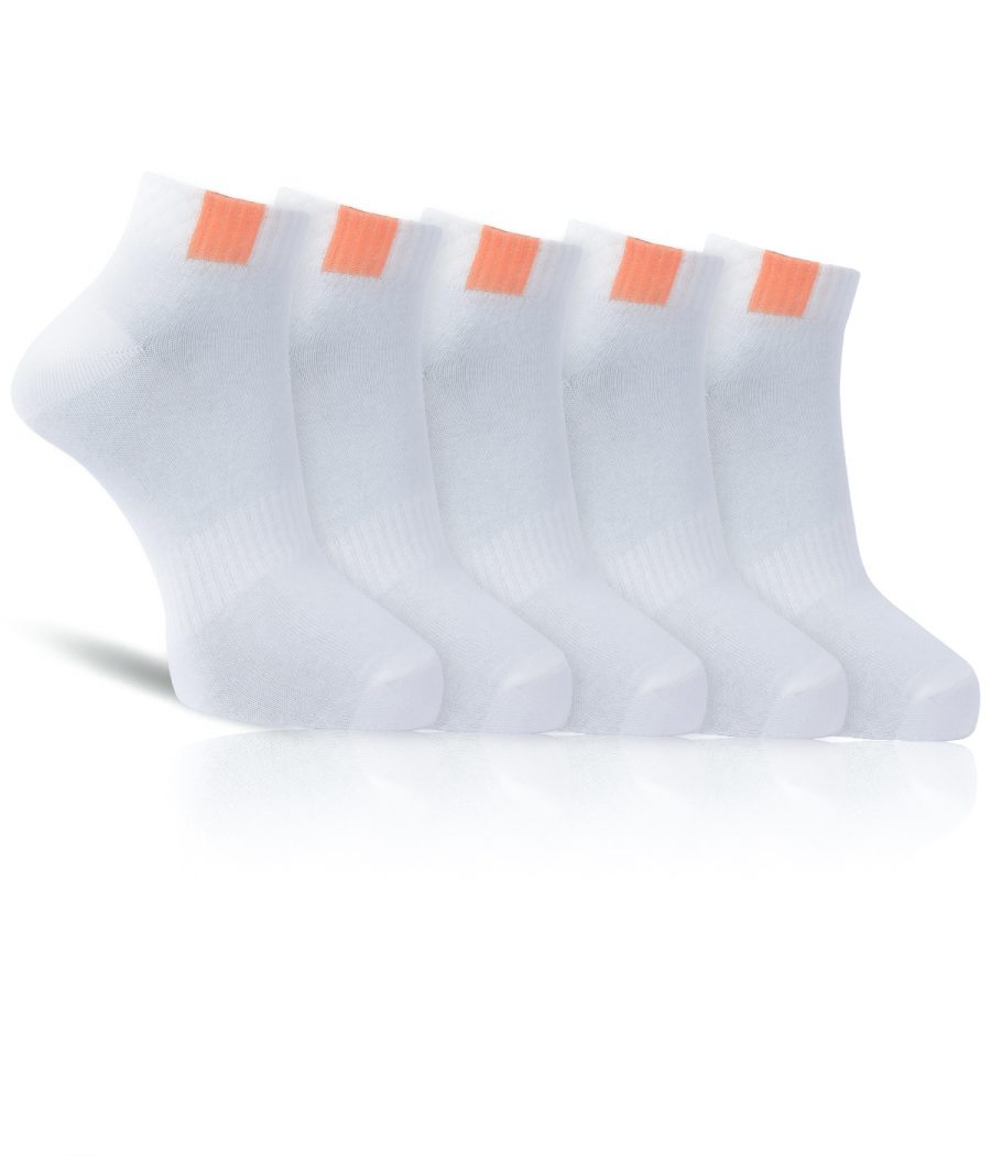 Dollar Casual Ankle Length Cotton Socks For Men's In ( Pack of 5 )