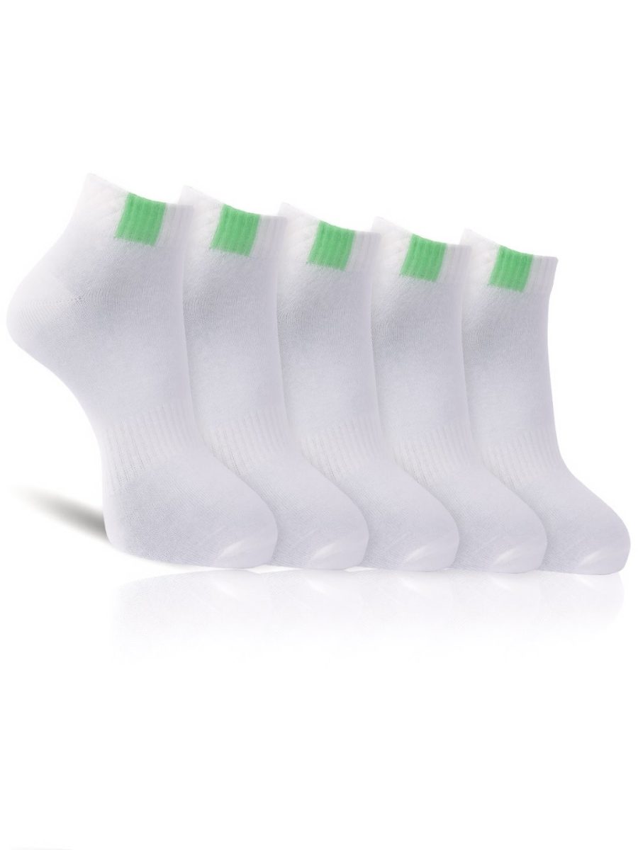 Dollar Casual Ankle Length Cotton Socks For Men's In ( Pack of 5 )