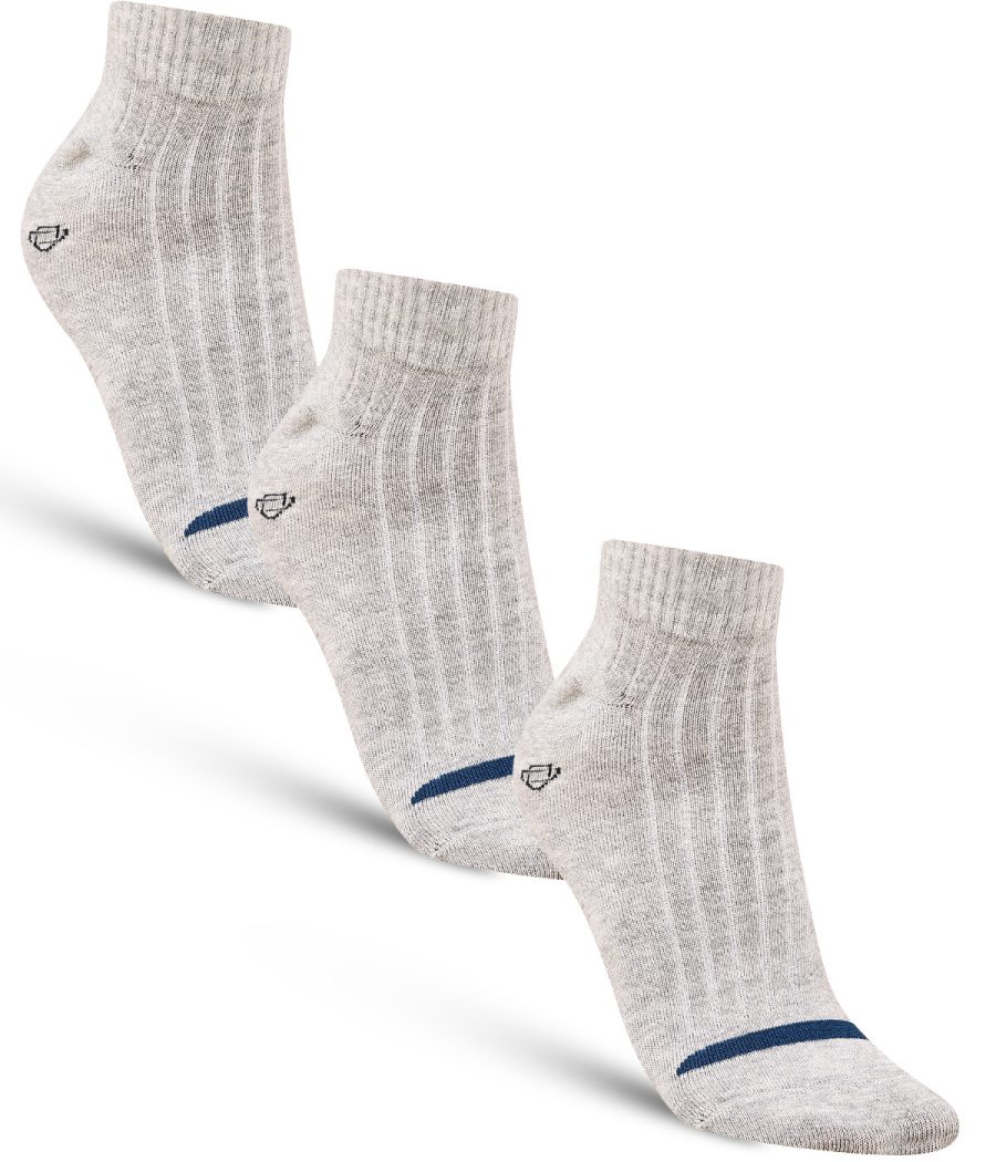 Dollar Casual Ankle Length Cotton Socks For Men's In ( Pack of 3 )