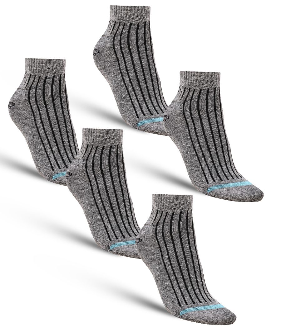 Dollar Casual Ankle Length Cotton Socks For Men's In ( Pack of 5 )