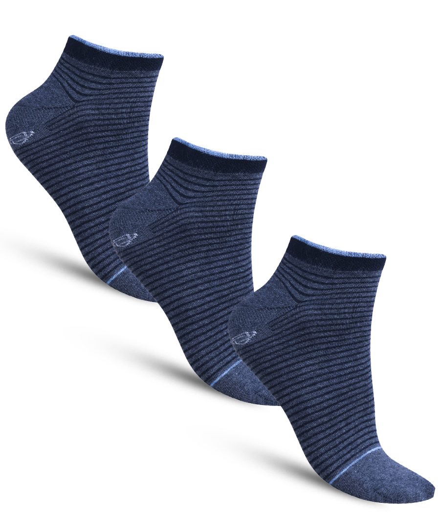 Dollar Casual Crew Length Cotton Socks For Men's In ( Pack of 3 )