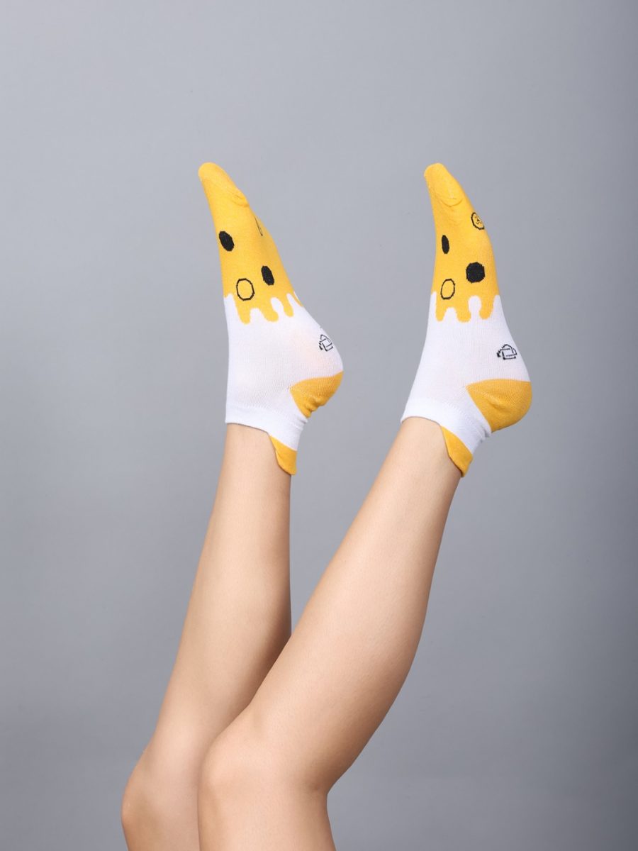 Dollar Casual Ankle Length Cotton Socks For Women's In ( Pack of 3 )