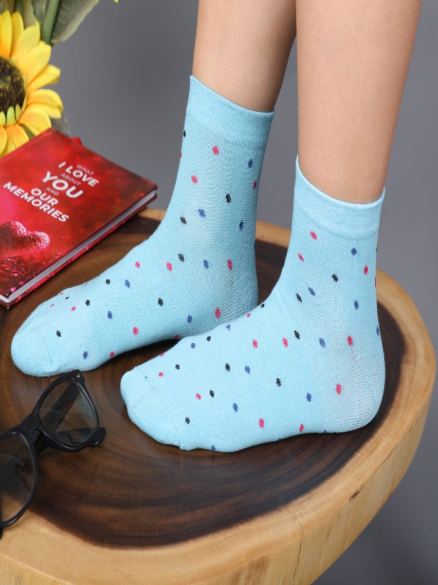 Dollar Casual Ankle Length Cotton Socks For Women's In ( Pack of 3 )