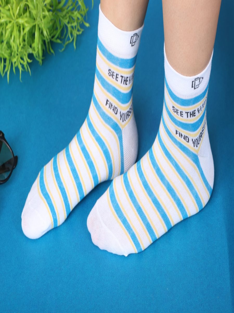 Dollar Casual Ankle Length Cotton Socks For Women's In ( Pack of 5 )