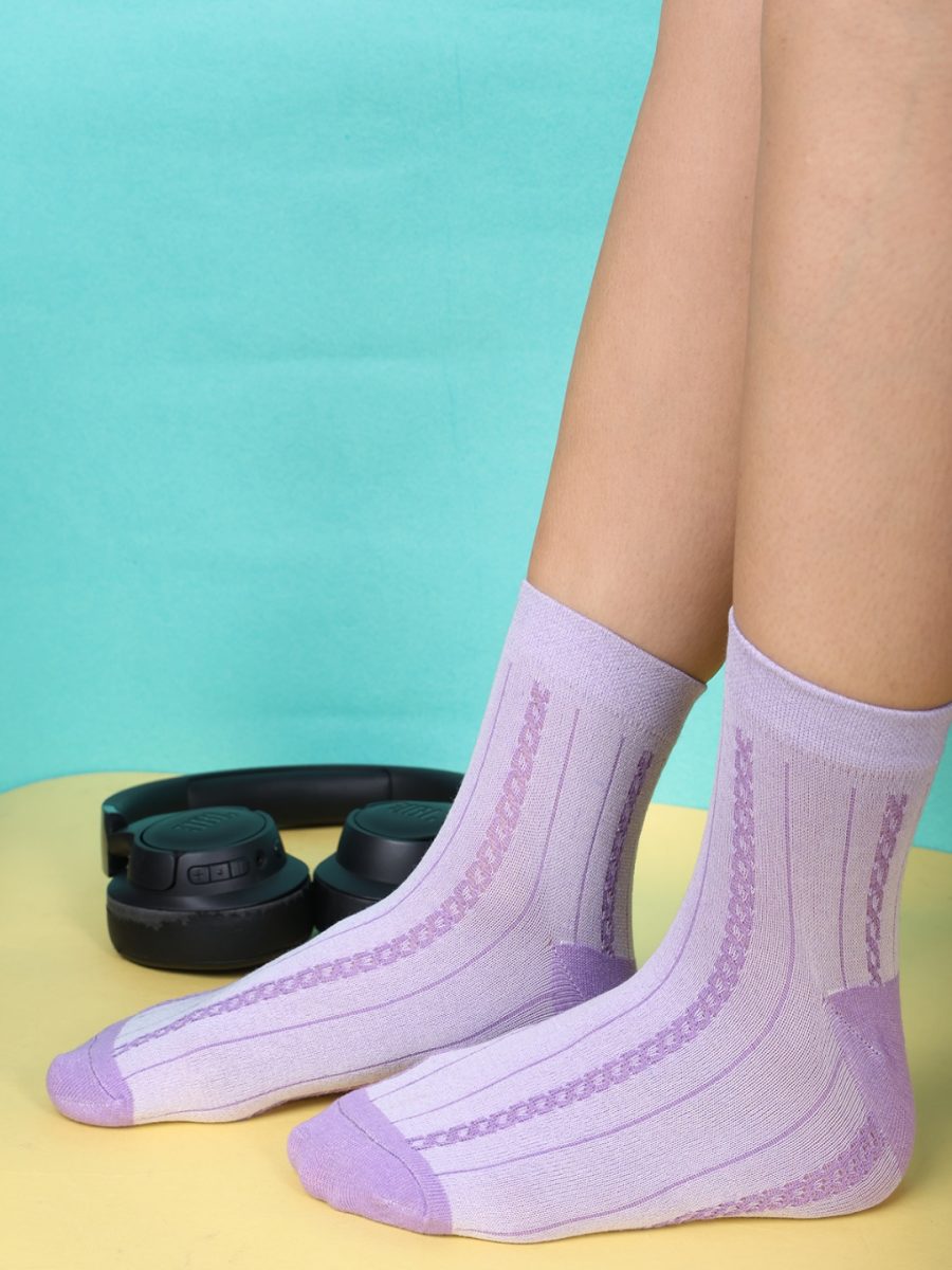 Dollar Casual Ankle Length Cotton Socks For Women's In ( Pack of 3 )