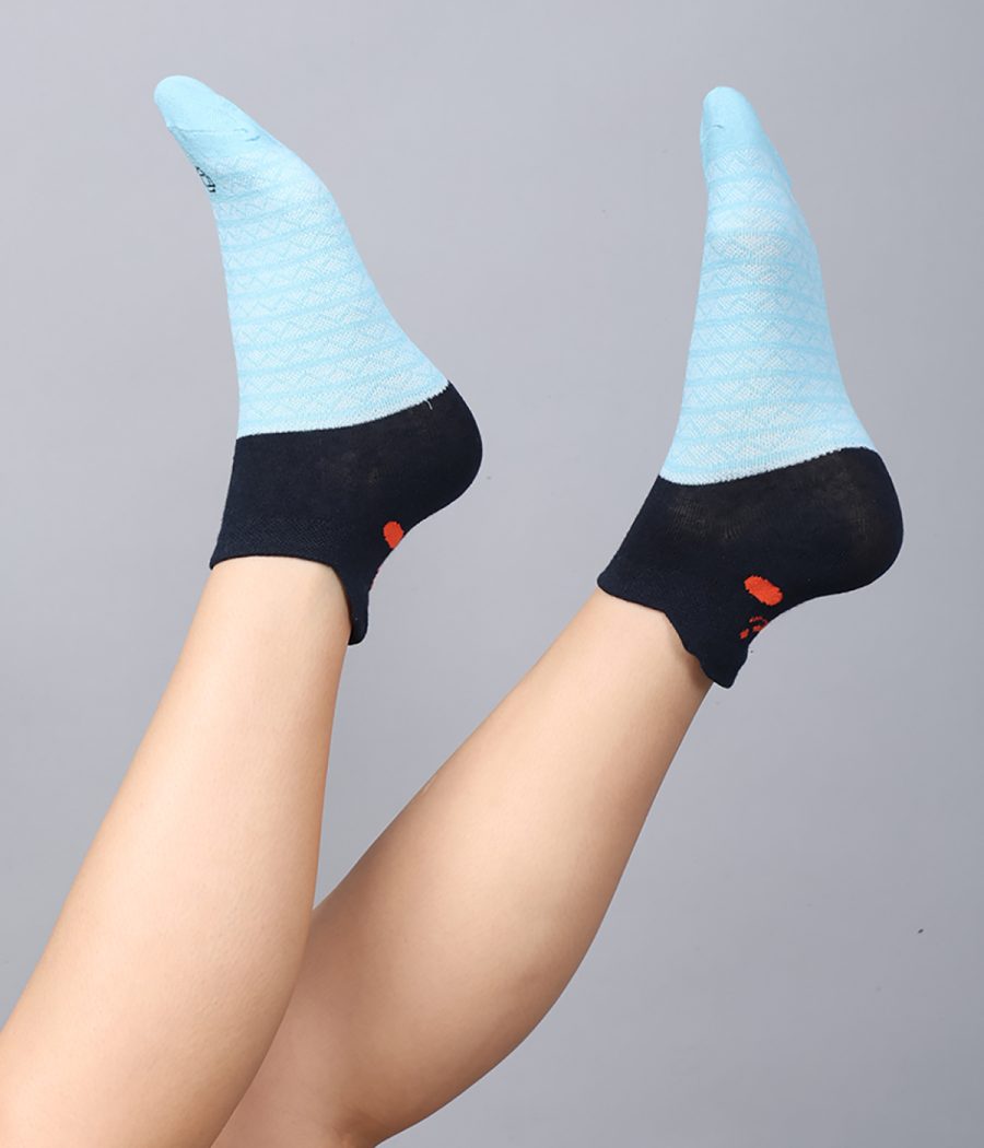 Dollar Casual Ankle Length Cotton Socks For Women's In ( Pack of 5 )