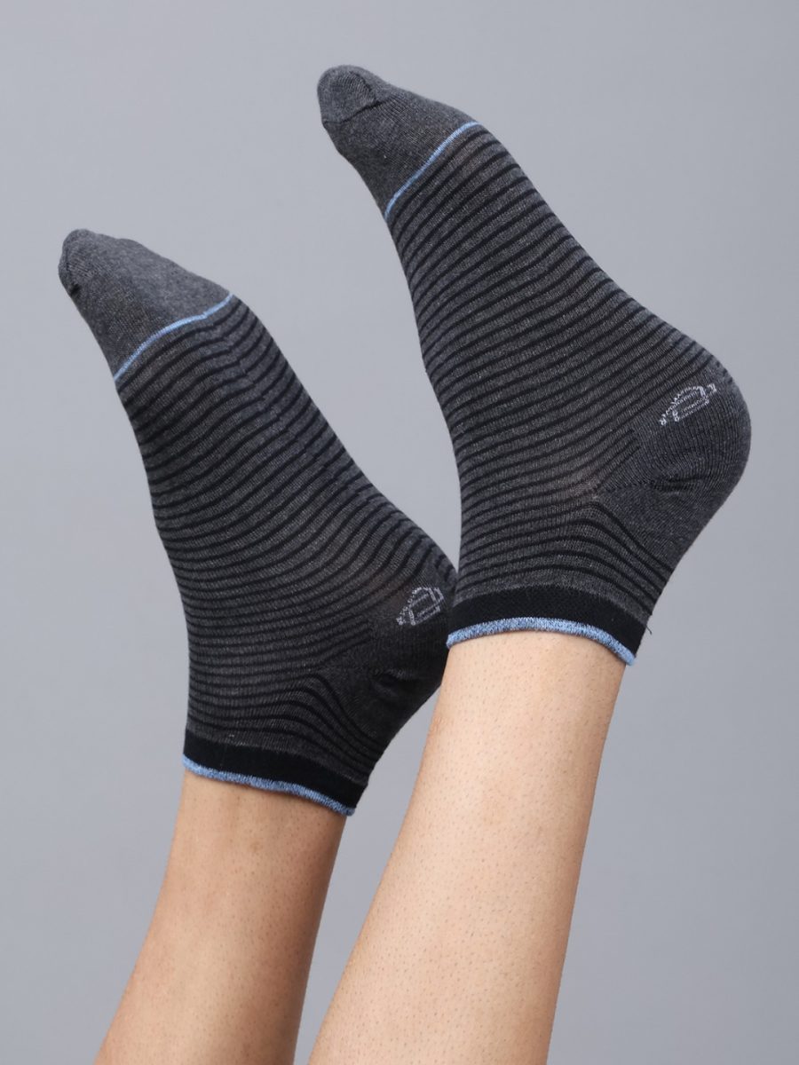 Dollar Casual Crew Length Cotton Socks For Men's In ( Pack of 3 )