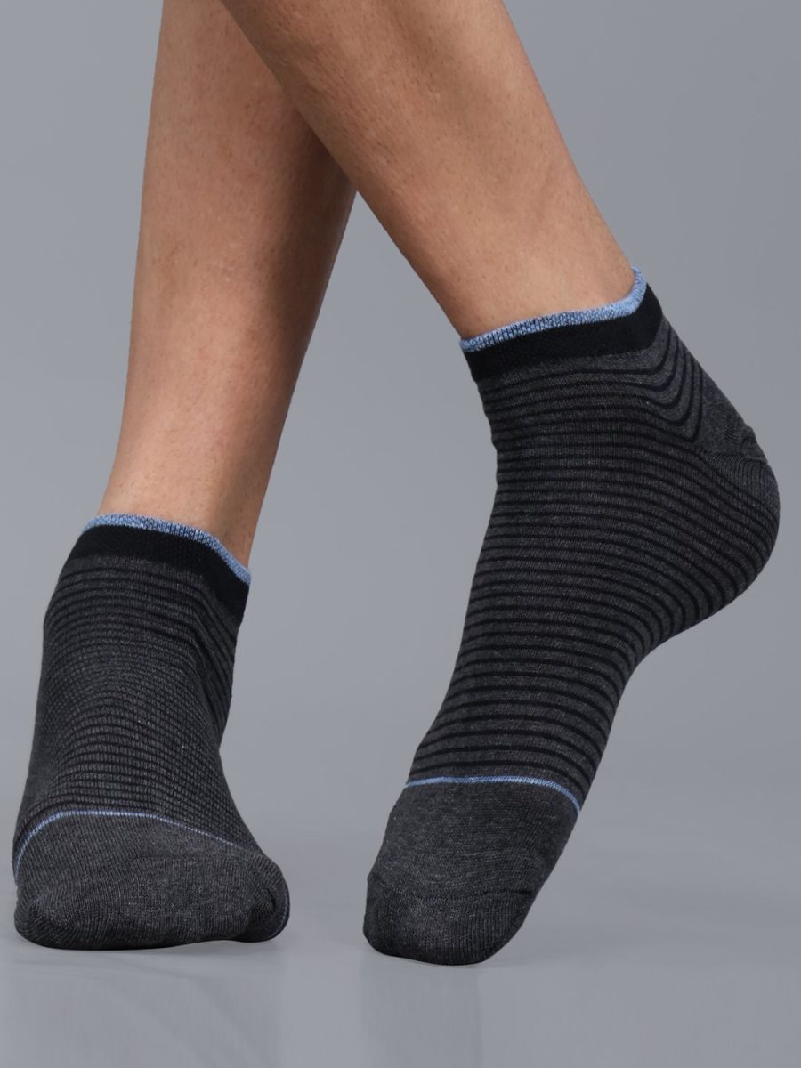 Dollar Casual Crew Length Cotton Socks For Men's In ( Pack of 3 )