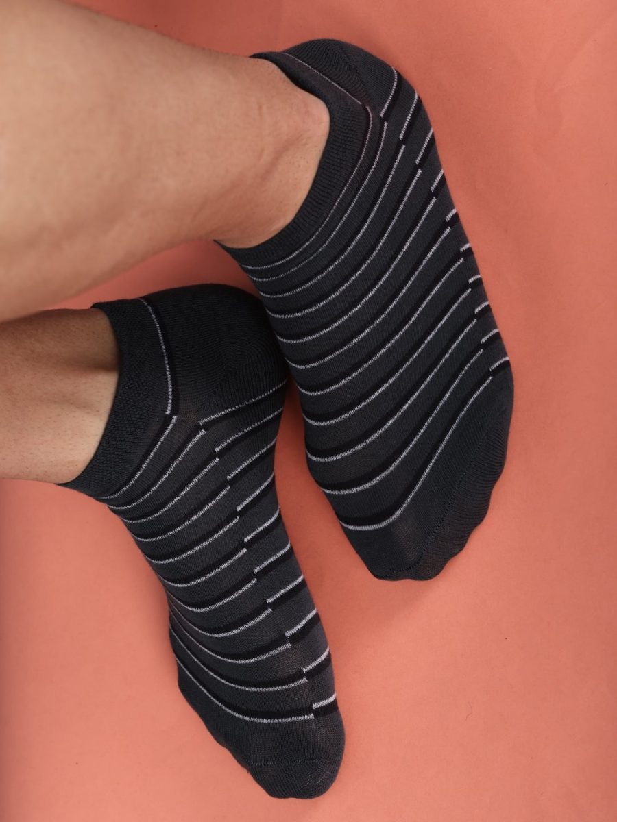 Dollar Casual Low Ankle Cotton Socks For Men's In ( Pack of 3 )