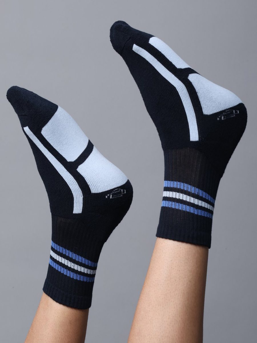 Dollar Sports Ankle Length Cotton Socks For Men's In ( Pack of 3 )