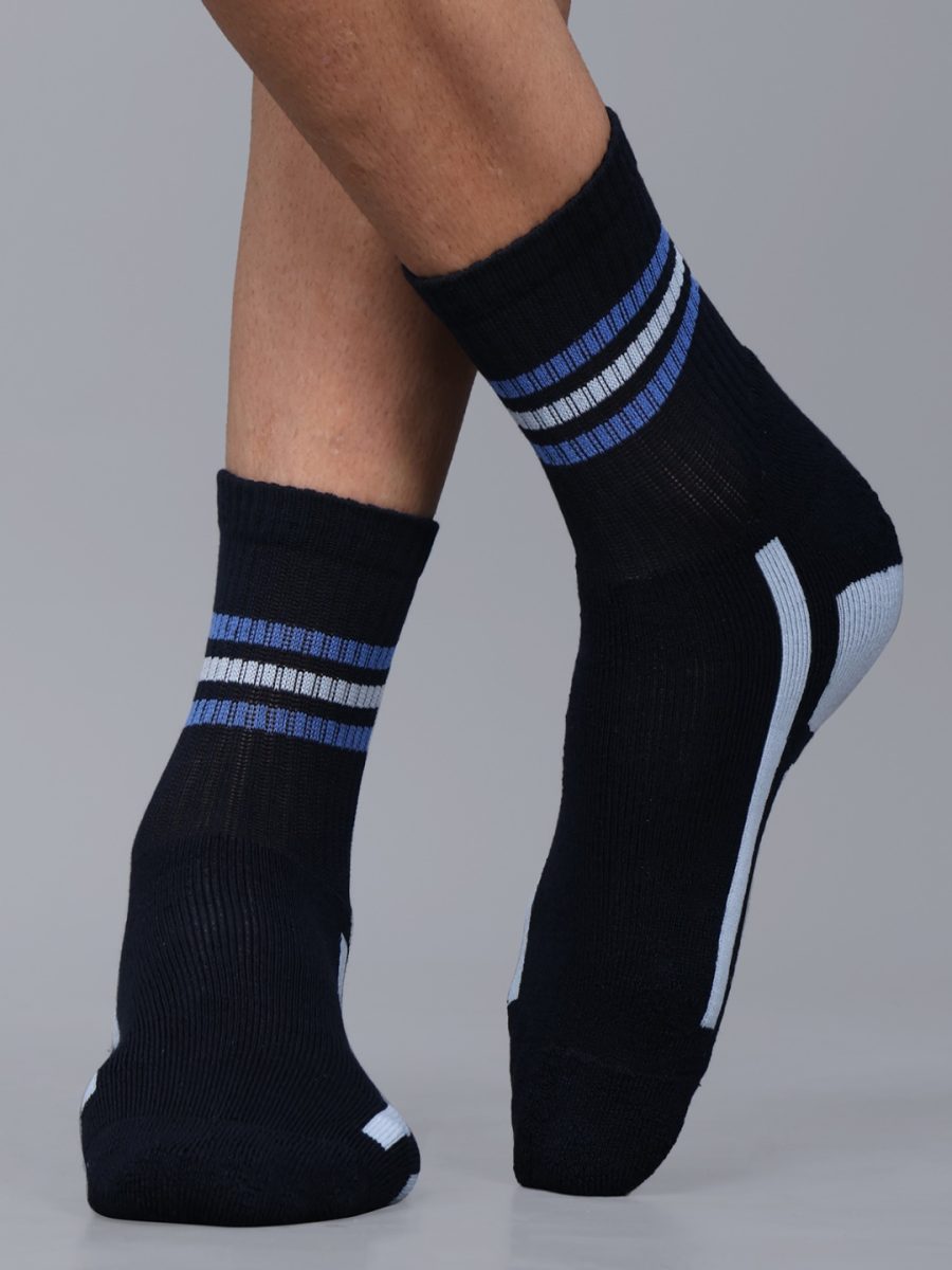 Dollar Sports Ankle Length Cotton Socks For Men's In ( Pack of 5 )