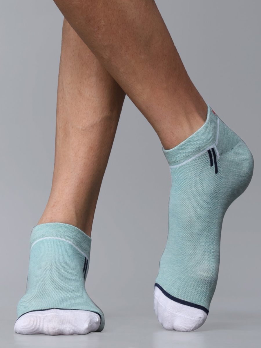 Dollar Casual Low Ankle Cotton Socks For Men's In ( Pack of 3 )