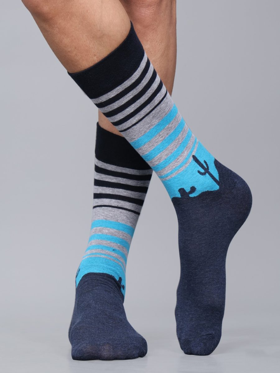 Dollar Casual Full Length Cotton Socks For Men's In ( Pack of 3 )