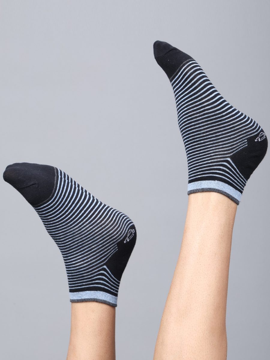 Dollar Casual Crew Length Cotton Socks For Men's In ( Pack of 3 )