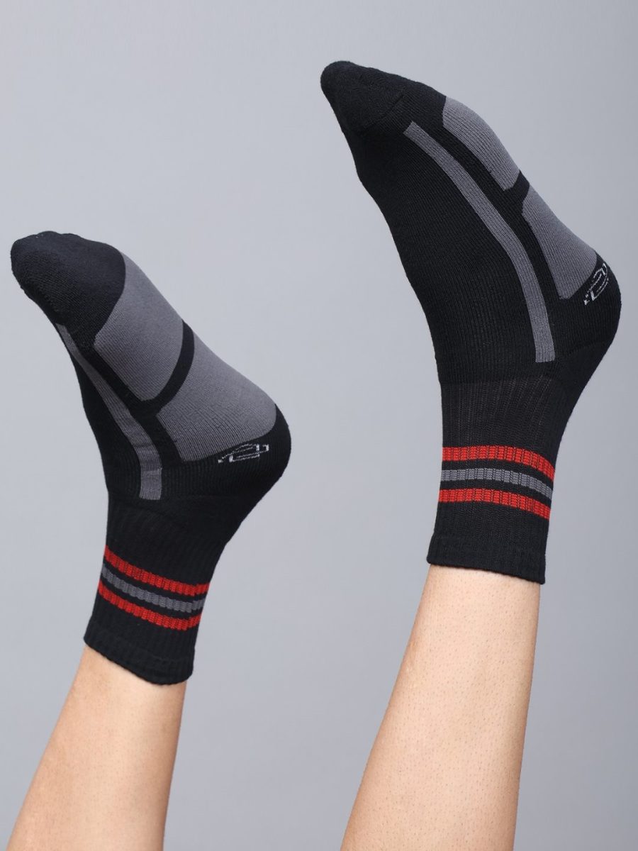 Dollar Sports Ankle Length Cotton Socks For Men's In ( Pack of 3 )