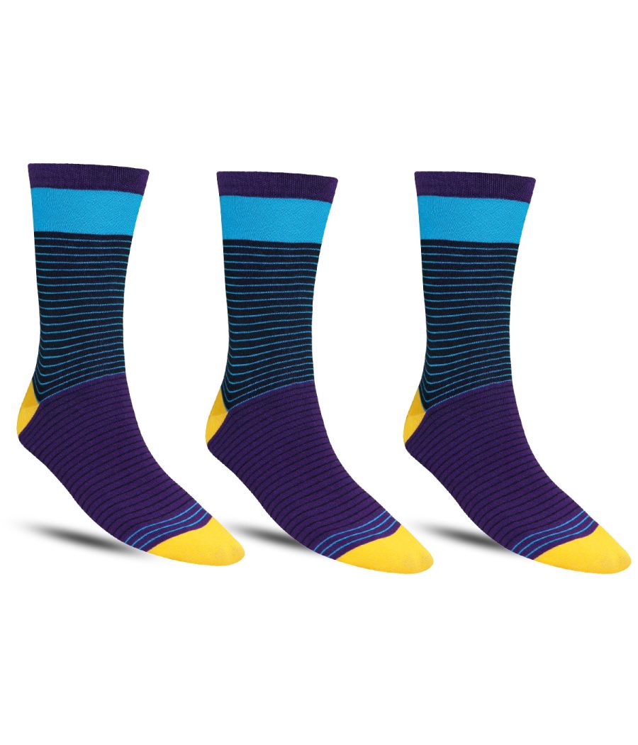 Dollar Casual Full Length Cotton Socks For Men's In ( Pack of 3 )