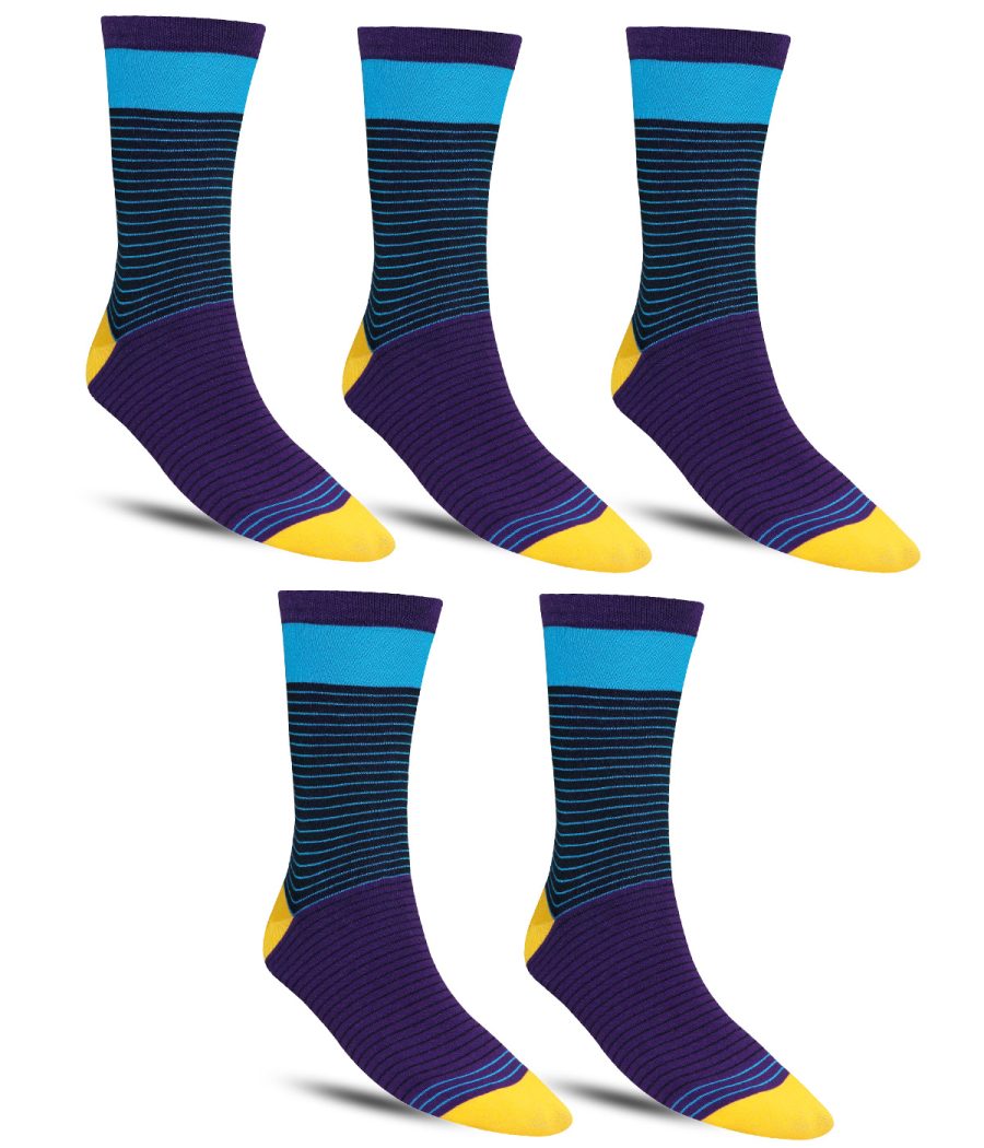 Dollar Casual Full Length Cotton Socks For Men's In ( Pack of 5 )