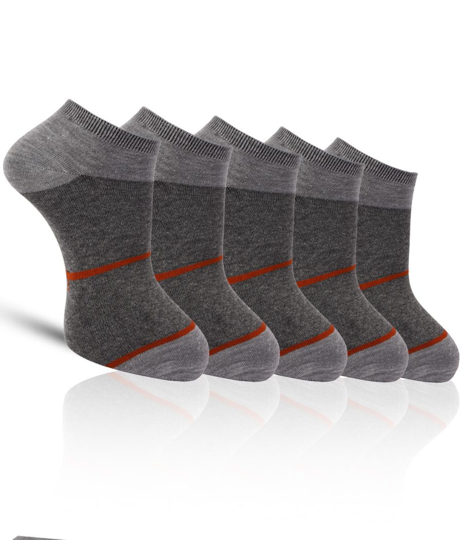 Dollar Casual Ankle Length Cotton Socks For Men's (Pack of 3)
