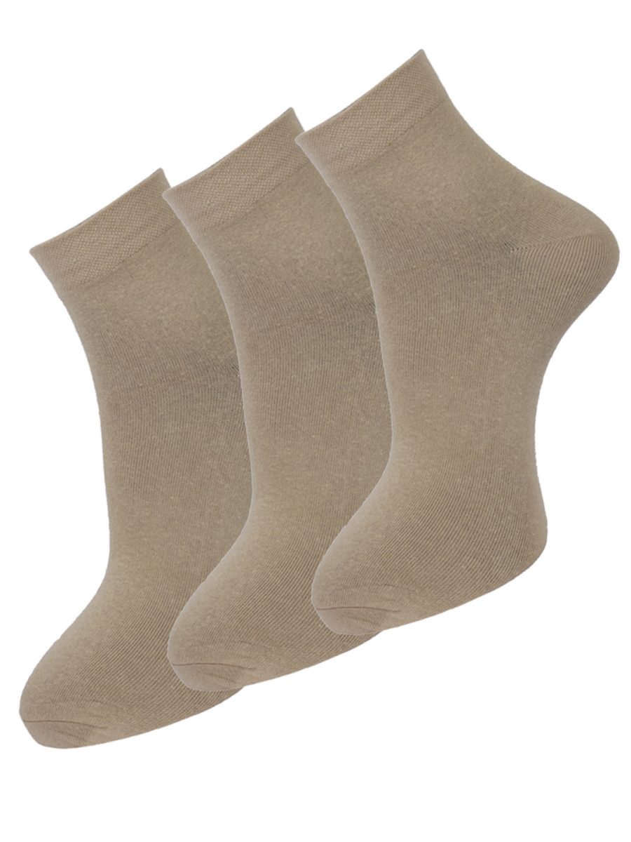 Dollar Socks Ankle Length Cotton For Men's Free Size (Pack of 3)