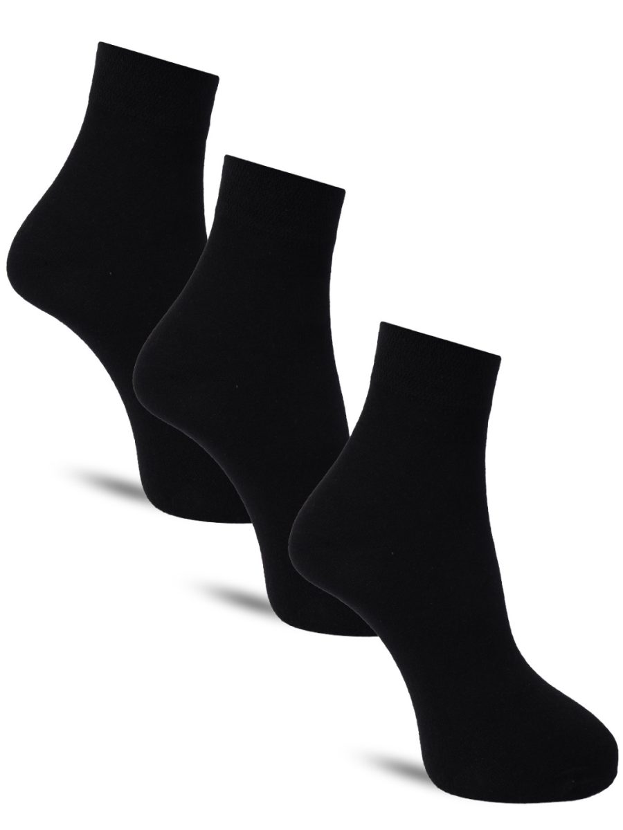 Dollar Formal Ankle Length Cotton Socks For Men's In ( Pack of 3 )