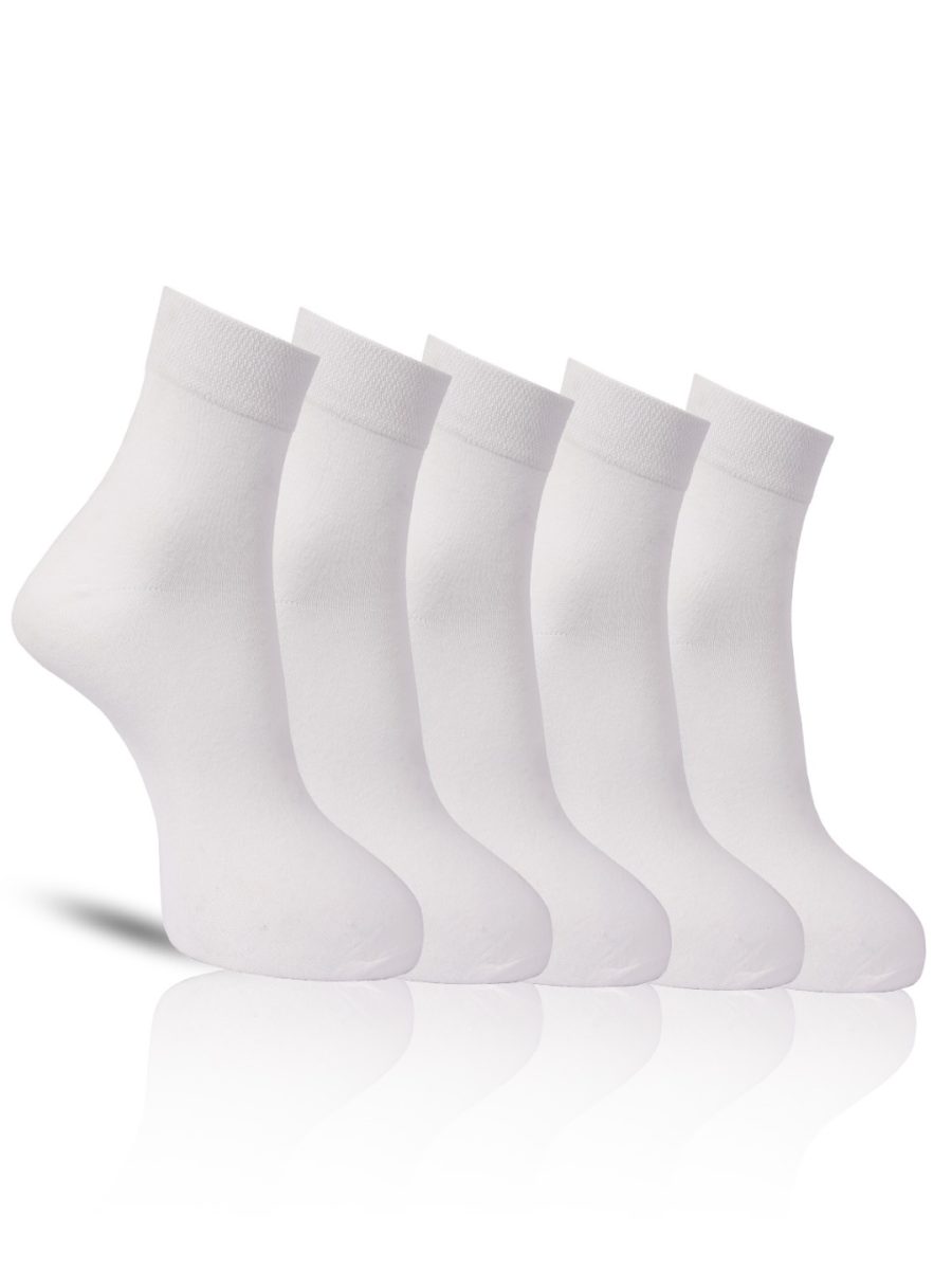 Dollar Formal Ankle Length Cotton Socks For Men's In ( Pack of 5 )