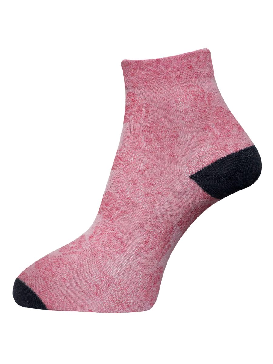 Dollar Socks for Women's And Girls Ankle Length Tumb Socks Free Size (Pack of 5)