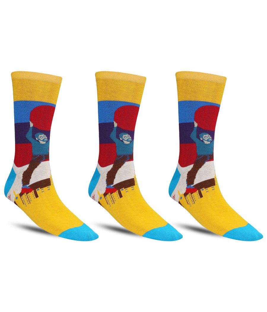 Dollar Casual Full Length Cotton Socks For Men's In ( Pack of 3 )