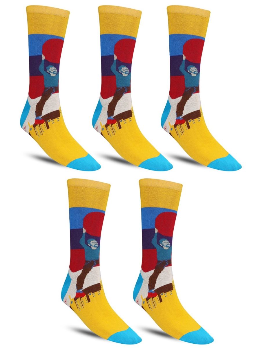 Dollar Casual Full Length Cotton Socks For Men's In ( Pack of 5 )