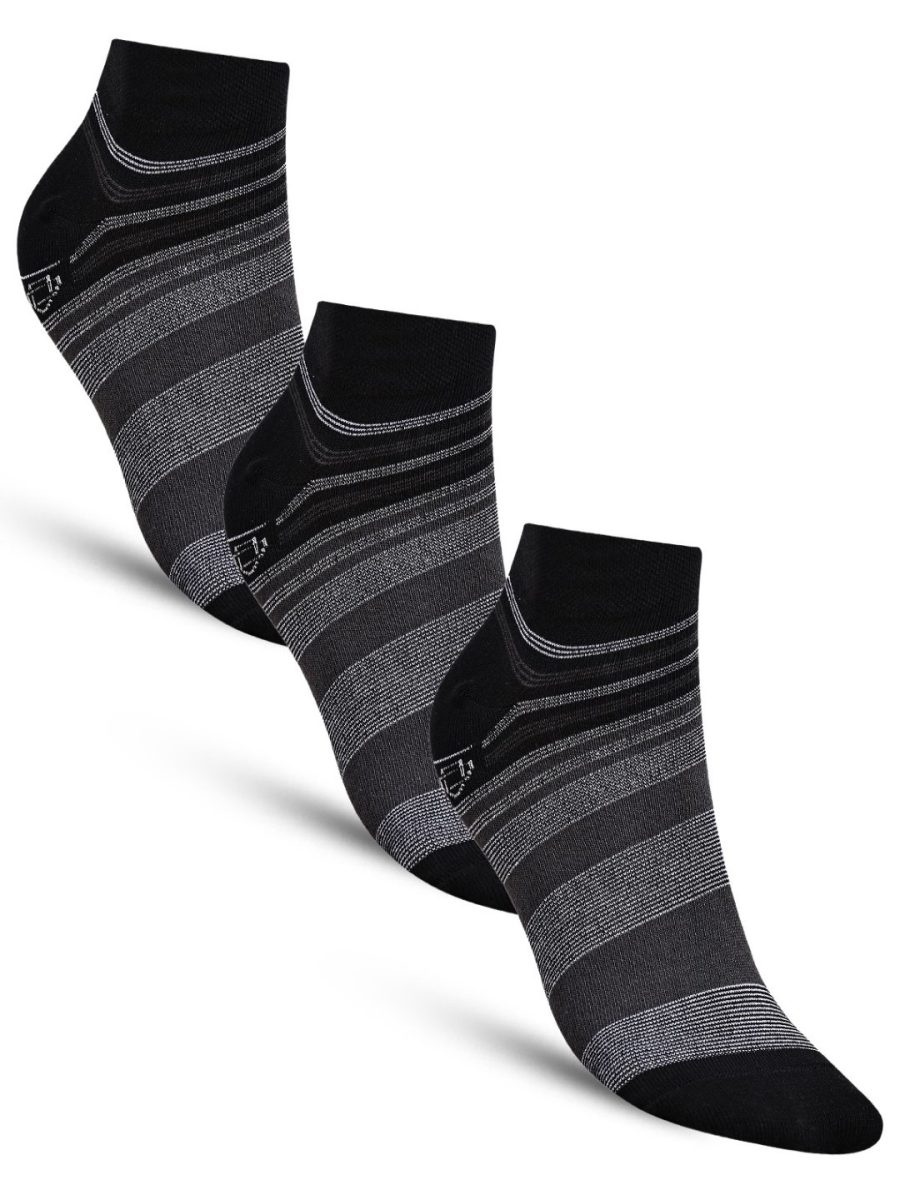 Dollar Casual Ankle Length Cotton Socks For Men's In ( Pack of 3 )