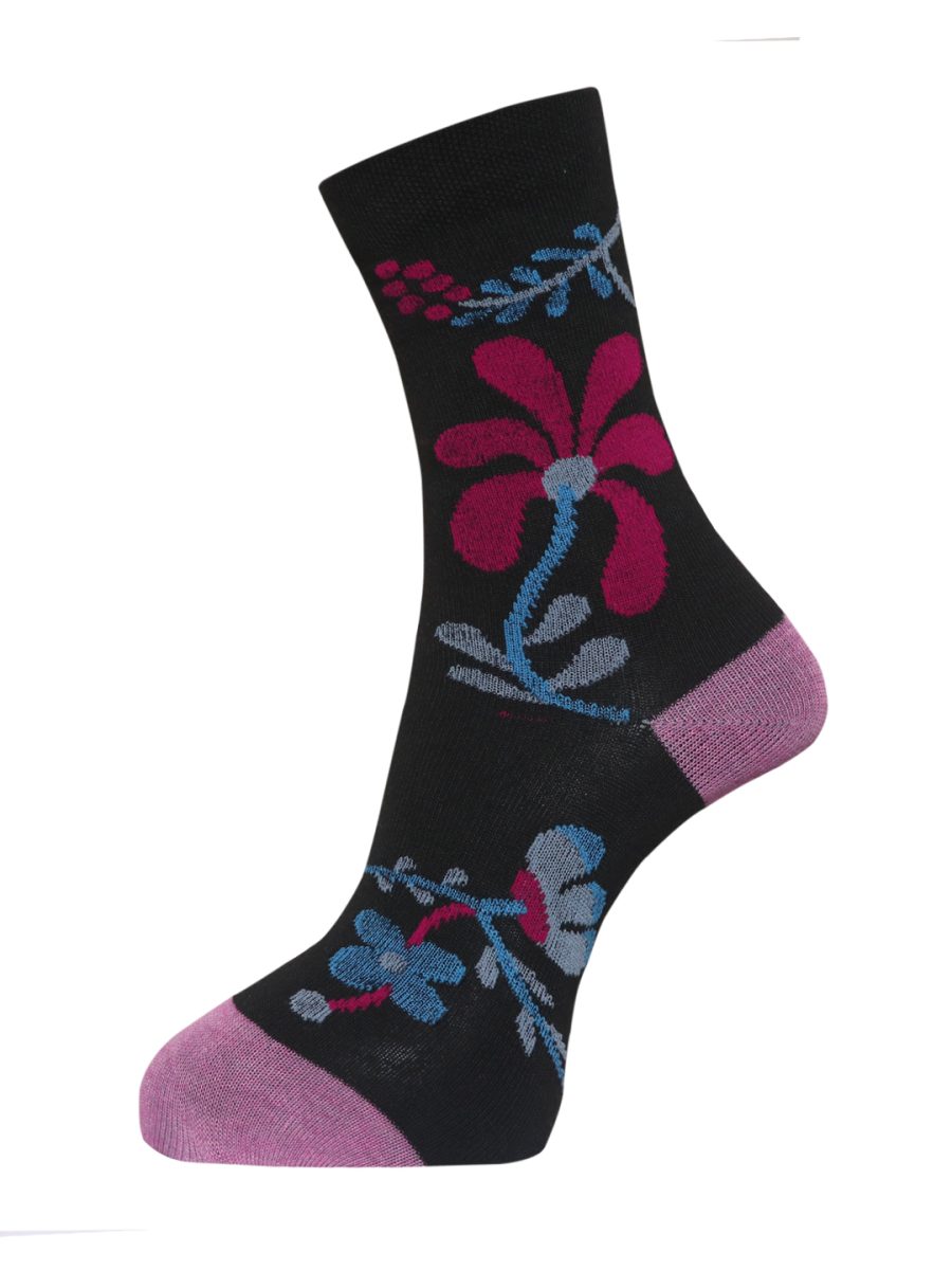 Dollar Socks for Women's And Girls Crew Length Tumb Socks Free Size (Pack of 3)