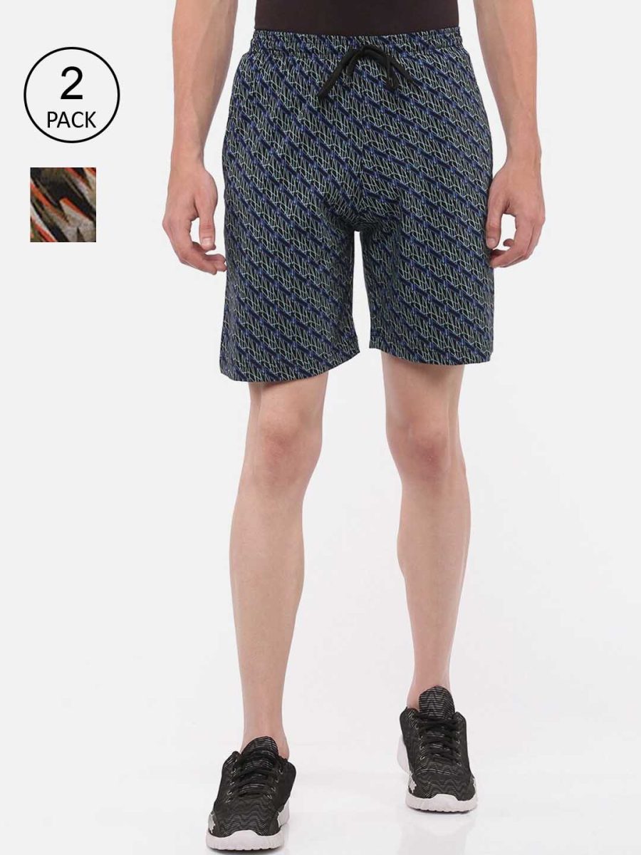 Dollar Men's Casual Bermuda Printed Shorts